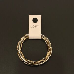 LOFT Two-Tone Chain Bracelet